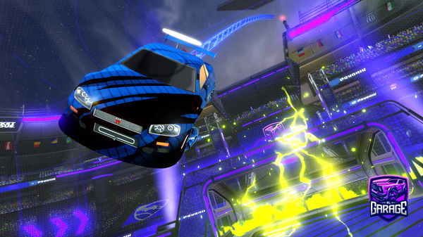 A Rocket League car design from Speedy441006