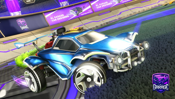 A Rocket League car design from user37549001