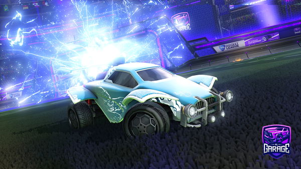 A Rocket League car design from quentin-19