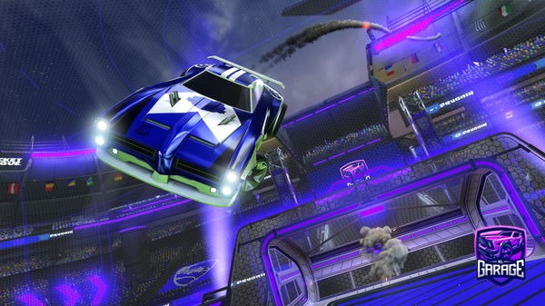 A Rocket League car design from Retraktable