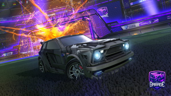 A Rocket League car design from SnoozYT