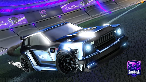 A Rocket League car design from LapoVZ