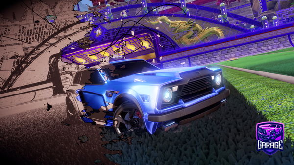 A Rocket League car design from litrdrr