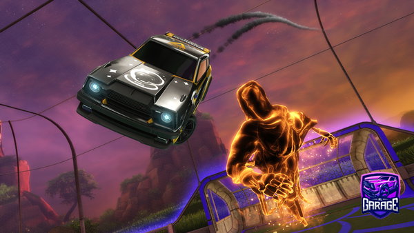 A Rocket League car design from Amar_rl