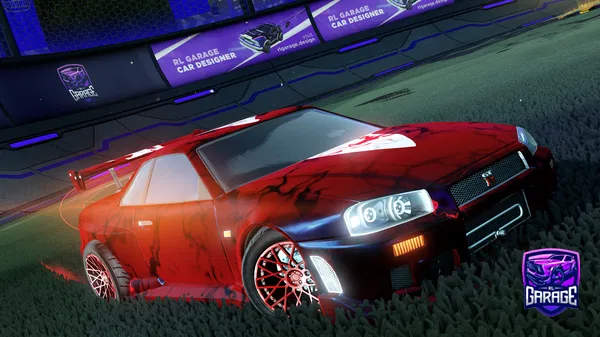 A Rocket League car design from willposs