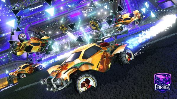 A Rocket League car design from StillGalactical