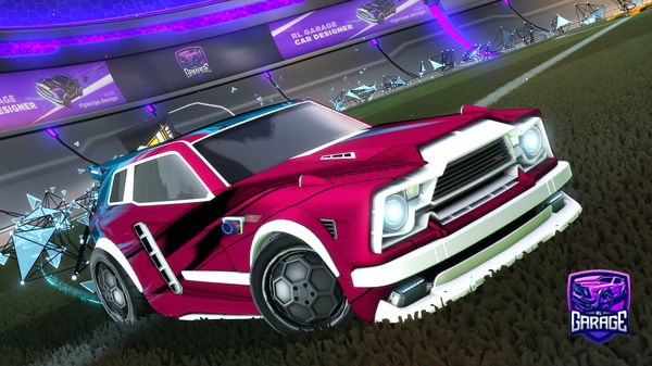 A Rocket League car design from RLgeek2010