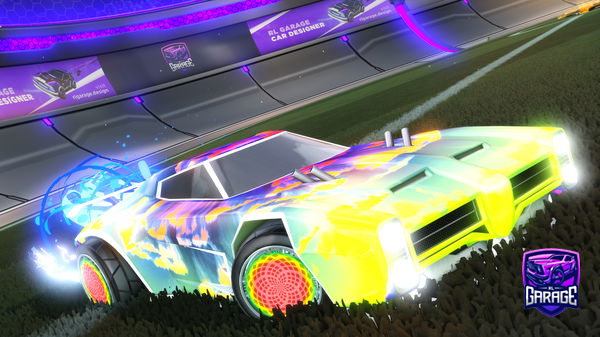 A Rocket League car design from ChuckNorris1583