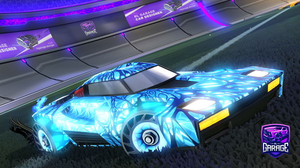 A Rocket League car design from SuperMommy