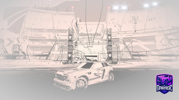 A Rocket League car design from Adamprof