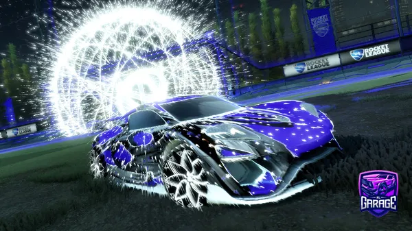 A Rocket League car design from ravalloni