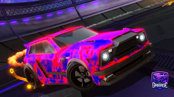 A Rocket League car design from Lukevaalst