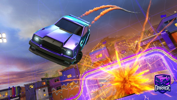 A Rocket League car design from tweaks01