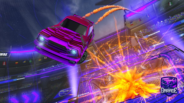 A Rocket League car design from teitogl11