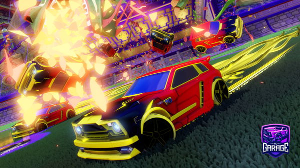 A Rocket League car design from toxicblades9631