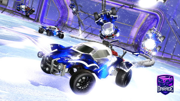 A Rocket League car design from McLarenpro