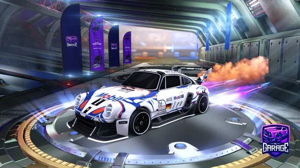 A Rocket League car design from Mintyyyyy7