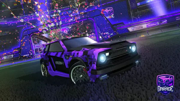 A Rocket League car design from alialshe5