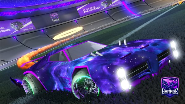 A Rocket League car design from Pacific39