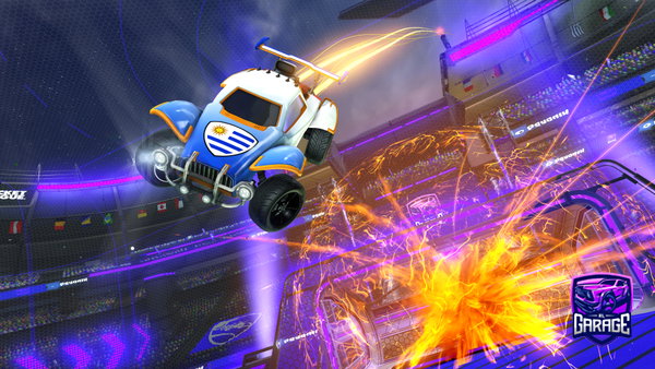 A Rocket League car design from mwkj