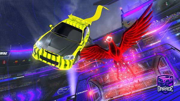 A Rocket League car design from NissanSkyline10