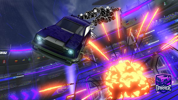 A Rocket League car design from B1gpooman