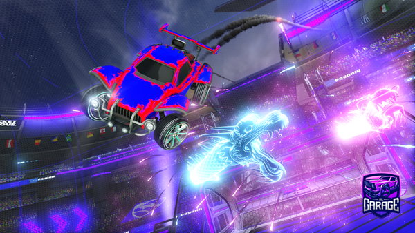 A Rocket League car design from IAmBad705