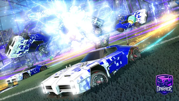 A Rocket League car design from Octy2