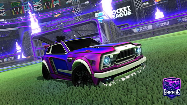 A Rocket League car design from Noobiebsbaknfnan