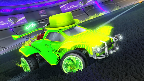 A Rocket League car design from GeckoM4n_Yt