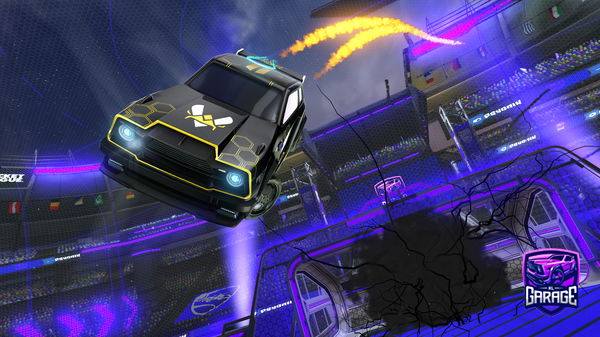 A Rocket League car design from throatgoats