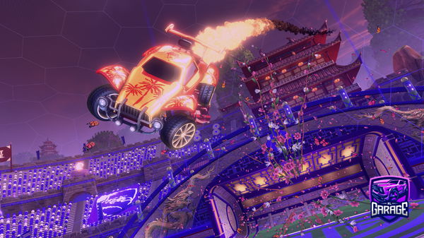 A Rocket League car design from Ihatekarrots