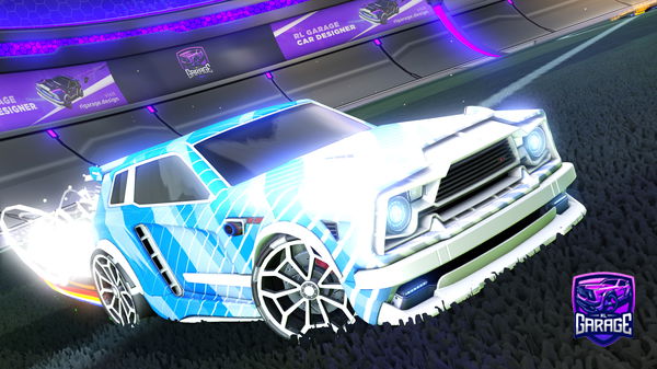 A Rocket League car design from Adrianpr