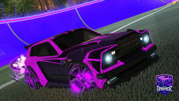 A Rocket League car design from glitchyrl