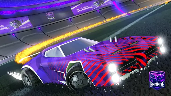 A Rocket League car design from Outburst