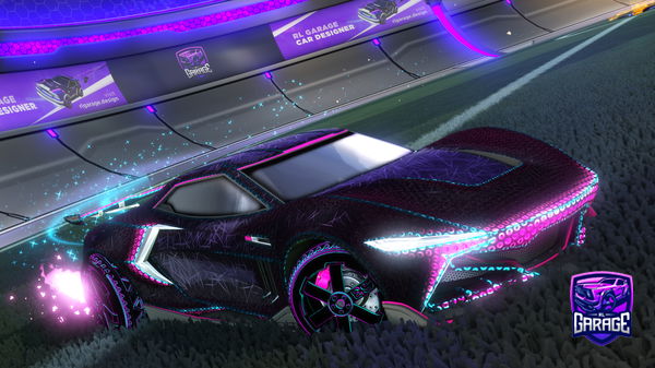 A Rocket League car design from OryBoy