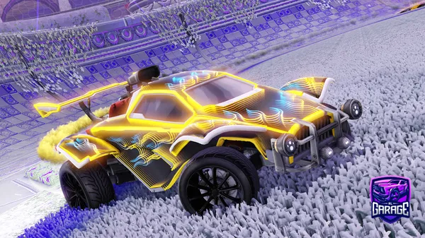 A Rocket League car design from Wondemoon