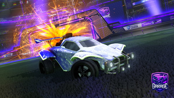 A Rocket League car design from ItsBooh