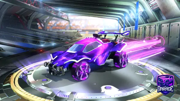 A Rocket League car design from hypernova_