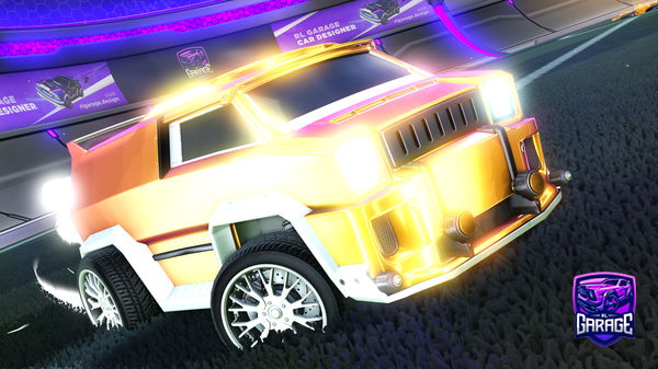 A Rocket League car design from SeeMyDescriptionPlz