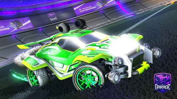 A Rocket League car design from dieguilin