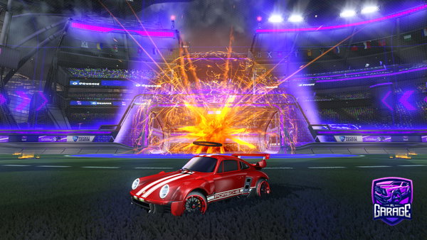 A Rocket League car design from LSKrogager