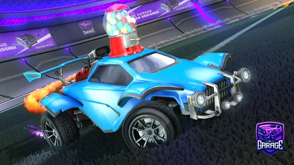 A Rocket League car design from remington2021