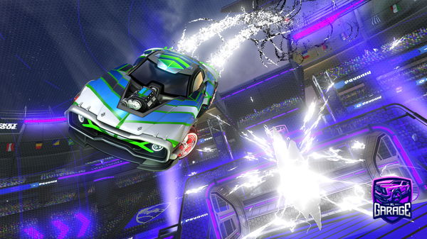 A Rocket League car design from Capcut_Vortex