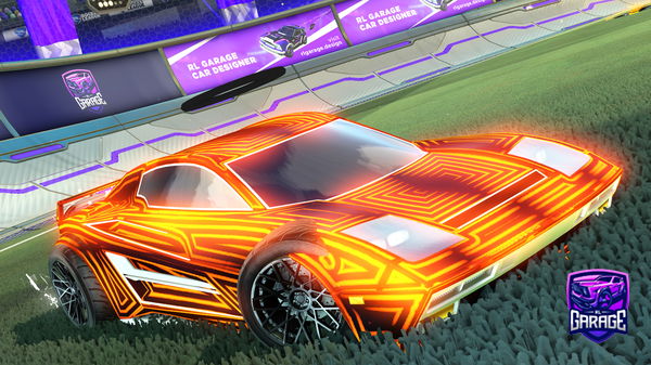 A Rocket League car design from brown_charizard