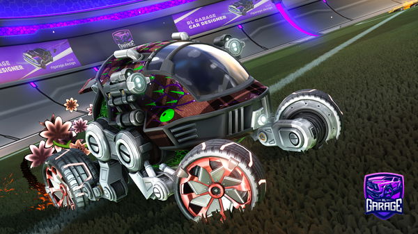 A Rocket League car design from pixl_