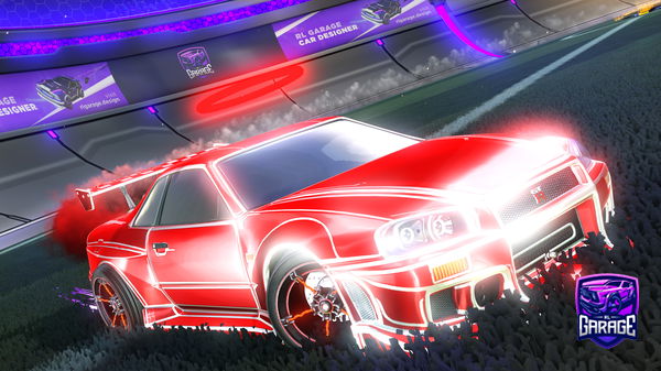 A Rocket League car design from dtctv