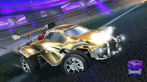 A Rocket League car design from vuulg