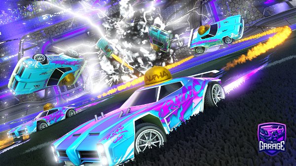 A Rocket League car design from Acey989