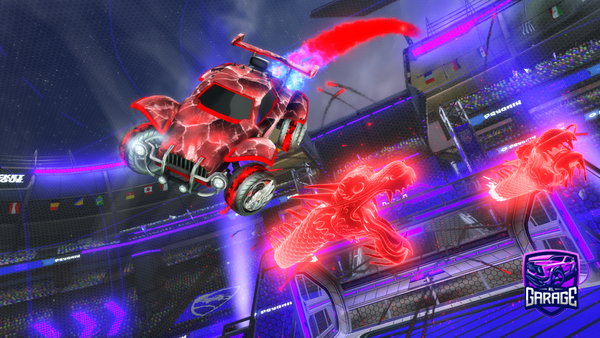 A Rocket League car design from Luffy_mit_haki